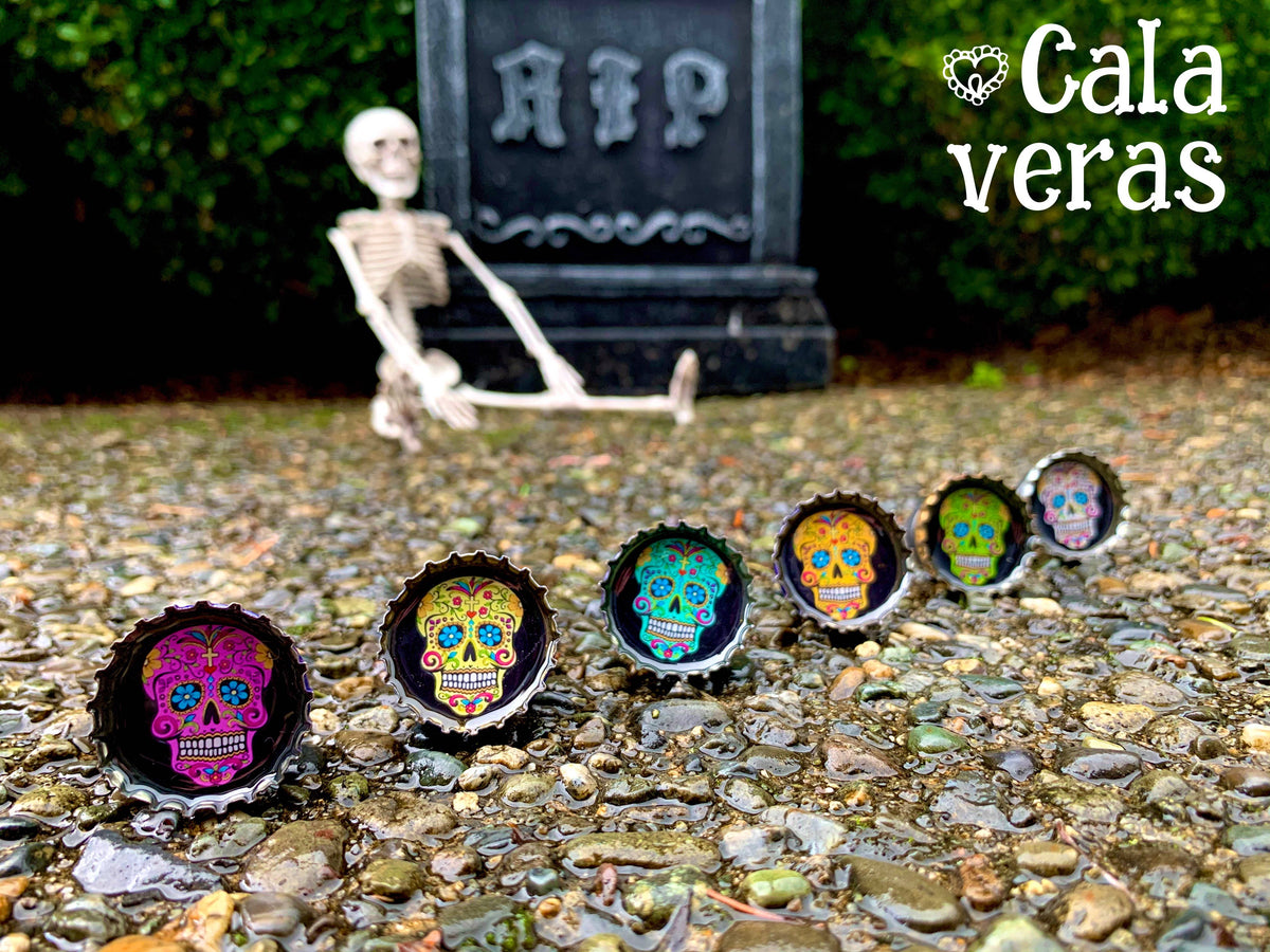 Calaveras Magnets - Day of the Dead