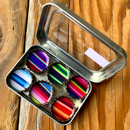 Serape Magnets - Latin Decor