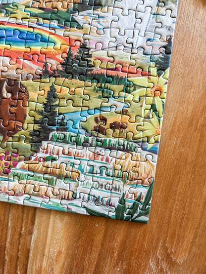 Yellowstone 150 Pc Mini Puzzle