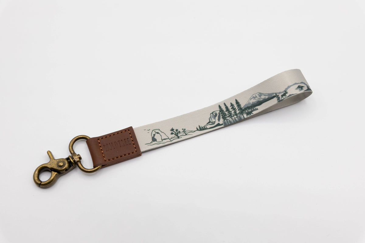 National Park Wristlet Keychain