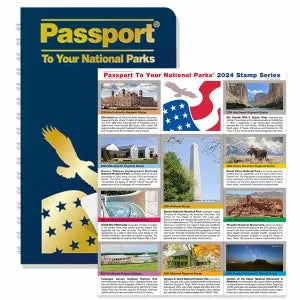 National Park Passport Sticker 2025 Series