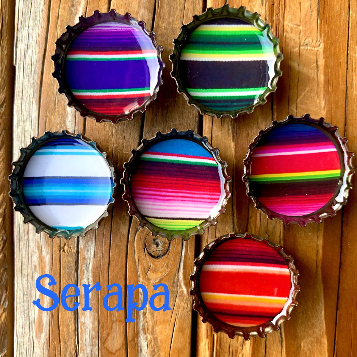 Serape Magnets - Latin Decor
