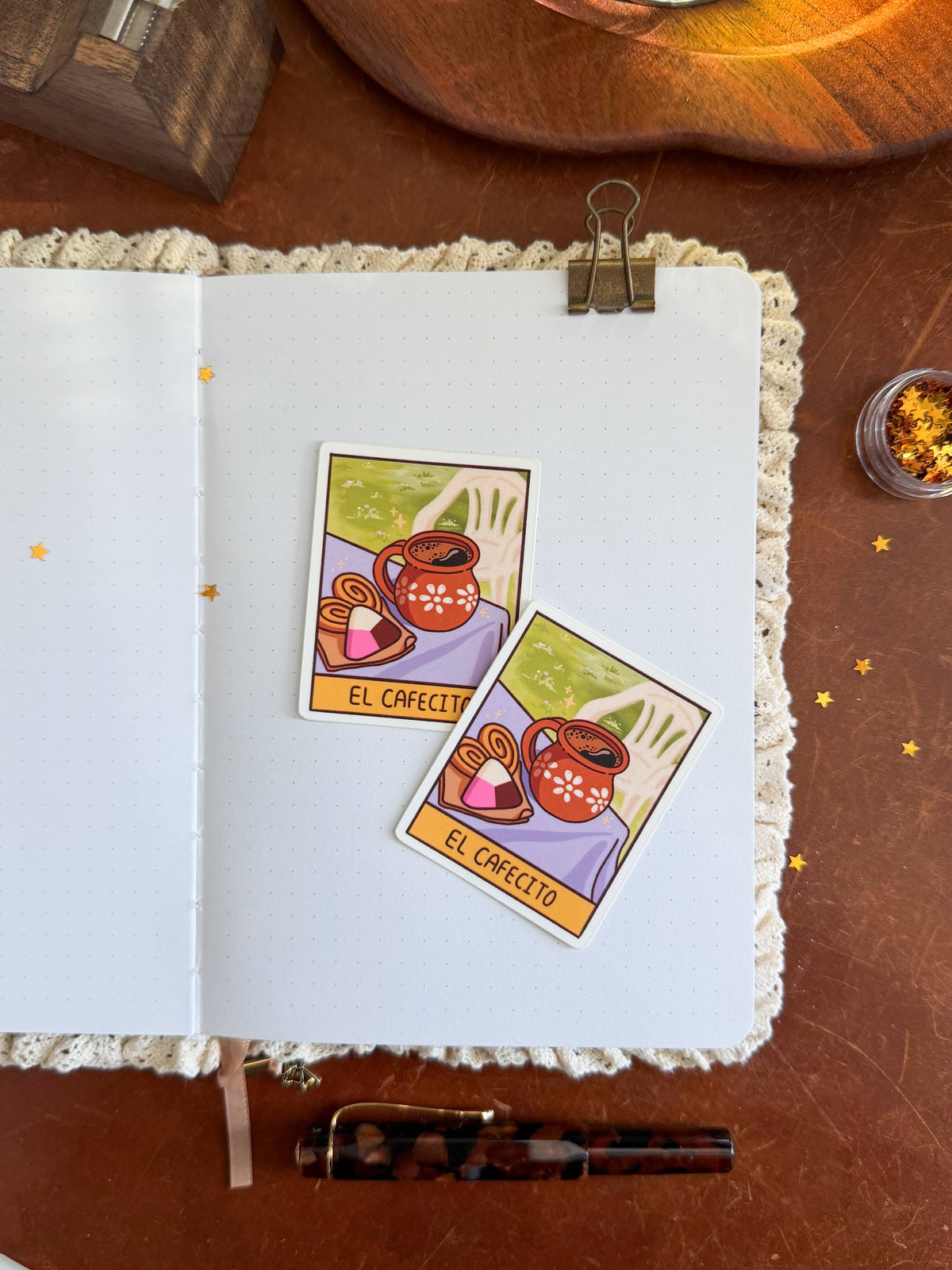 El Cafecito (Hot) - Sticker