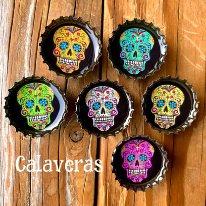Calaveras Magnets - Day of the Dead