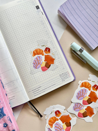 Pan Dulce Sticker- Mexican food